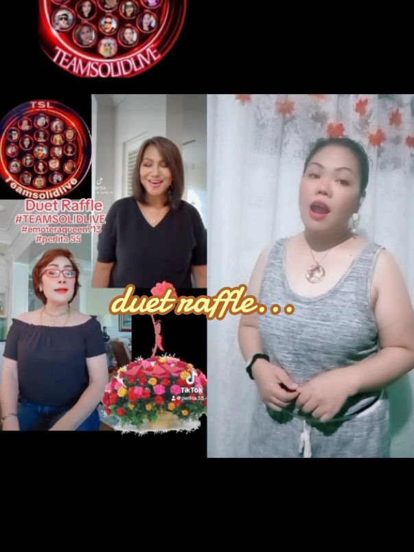 #duet with @Perlita Pritchard  siaaybebs @mendydavid713 sissybebs @perlita.55  pajoin po 😘😘😘😍😍😍 #duetraffle😁  #teamsolidlive  #teamsolidlive_official  #grandmamendy  #benperez60  #indaysuzy  #perlita55  #emoteraqueen713  #pinoytexas787  #tikz08  #teyam  #selflove2770  #mc_kie  #sweetlenny  #fhats78  #momshie_alou0211  #sweetyjubeth  _______________ #manangkerie 