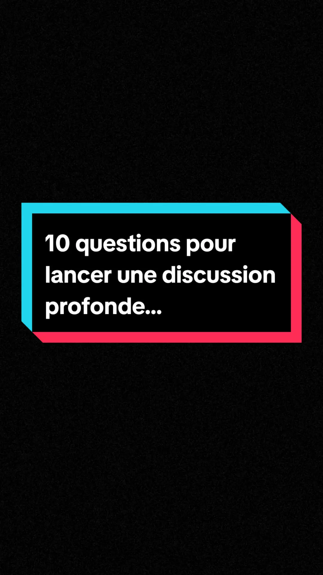 10 questions pour lancer une discussion profonde... #couplequestions #couplequestion #viedecouple #conseilscouple #dialoguedecouple #Amourveritable #RelationSaine #couplesemotions #pourtoi #couple #Couplegoals #emotions #citations #questionscouple #pourtoi #pourtoii #fry #frypgシ #fryp #foryoupageofficiall #amour #questions #reponses #questionsreponses #amour #loveyou #lovestory #loveyourself  #histoire 