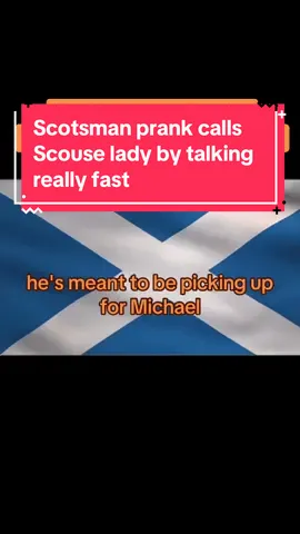 Scotsman prank calls Scouse lady by talking really fast  #scottishtiktok #prank #funnyvideos #prankcall #irish #irishtiktok #dublin #ukcomedy 
