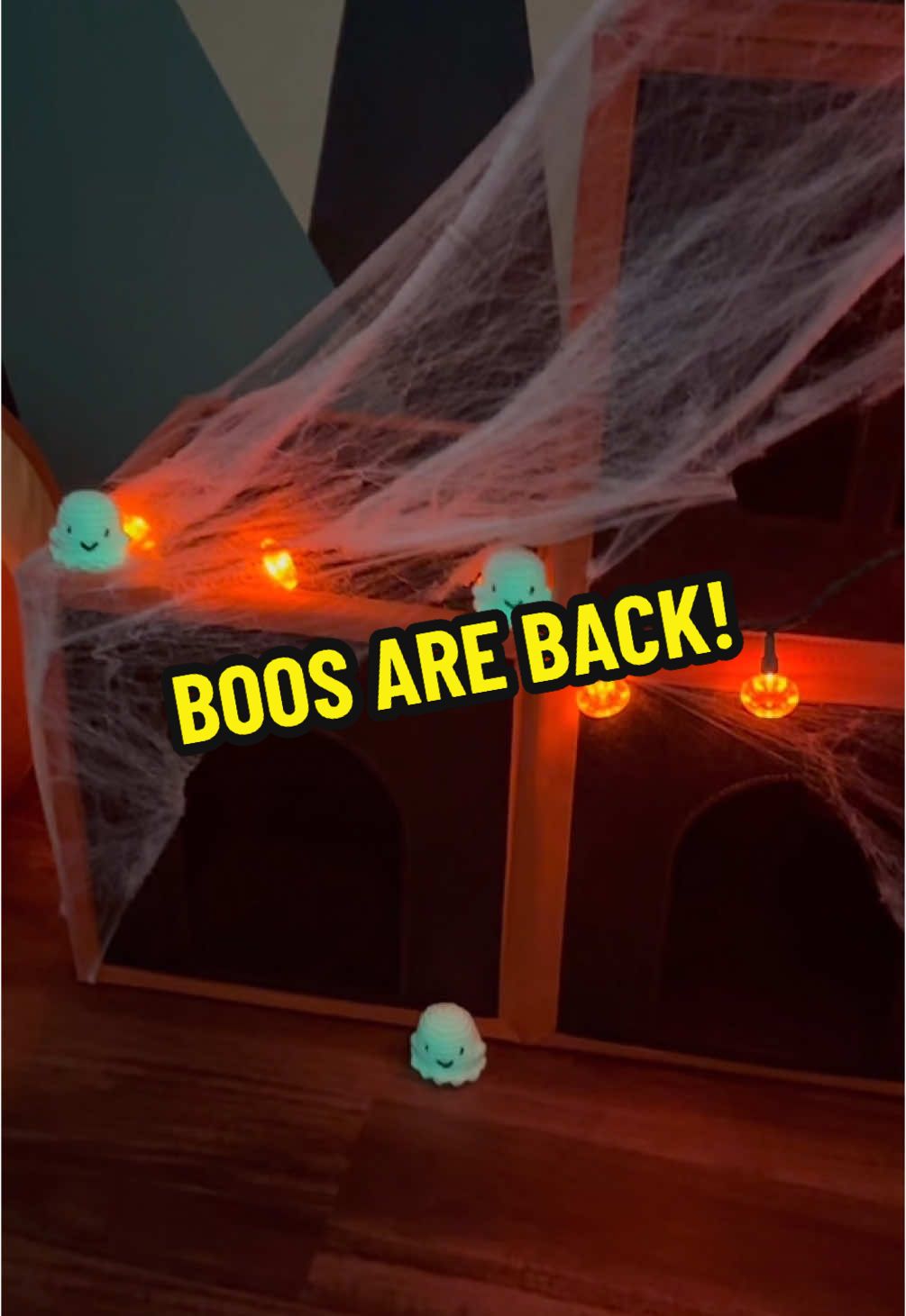 Boos. Are. BACK!! 👻 #catsoftiktok #caturday 