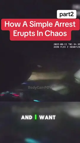 How A Simple Arrest Erupts In Chaos  #cops #police #law #fbi #fypage 