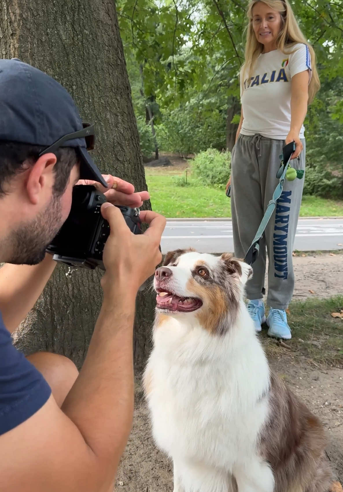 Dogs help soak up the crazy #dogphotographer #dogs #nyc 