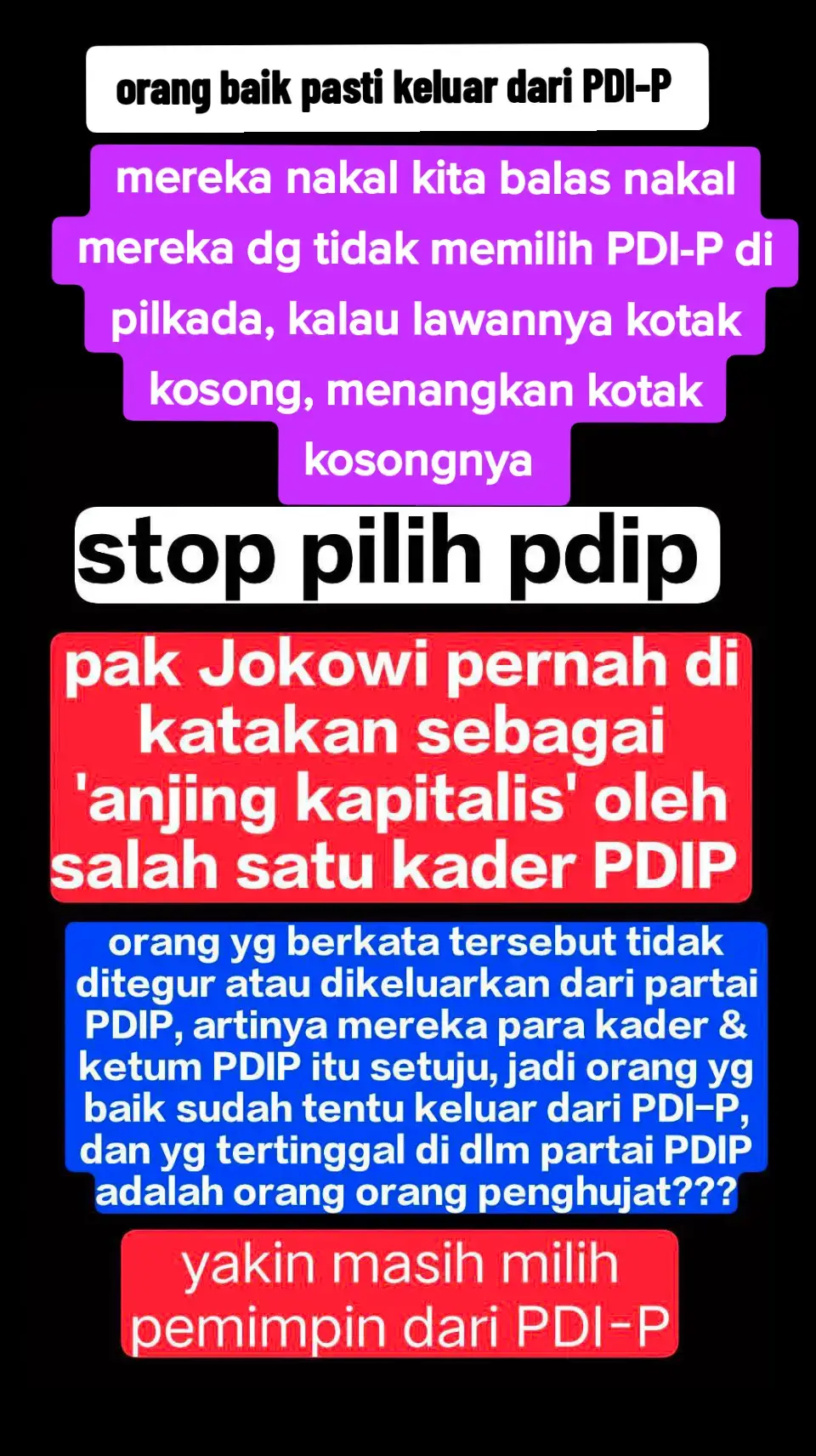 apa kabar kader PDI-P?