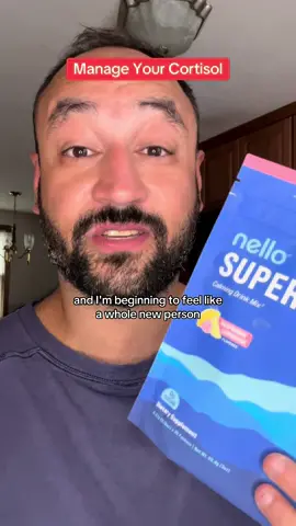 Nello supercalm is my favorite way to manage my cortisol and stress levels #cortisol #stress #health #wellness 