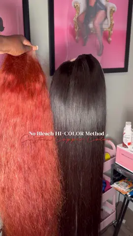 Fall is my fav🥹🎃🍂 You don’t always have to use bleach to lift your hair! Use this hi-color method😍 Let me know how you like it! Wigs are on hand NOW & custom color is only $50 extra on all orders🖤