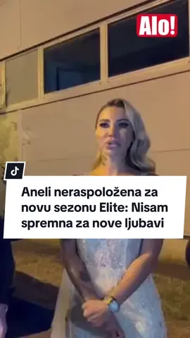 Aneli neraspoložena za novu sezonu Elite: Nisam spremna za nove ljubavi #alodnevnenovine #alo #foryou #fypシ #viraltiktok #viralvideo #elita #aneliahmic 