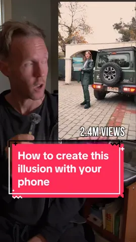 How to get 2.4M views with your phone 📱 like @ASUS Chile … detailed instructions 👇  I got a shot of me standing in my driveway And one of me backing up my car I imported those into capcut  Layered my car shot underneath the standing shot Then I duplicated the standing shot and put it underneath the other shots Then tapped the top standing shot Tapped remove bg and auto removal Then tapped the other standing shot, tapped mask, and drew a circle mask around my feet and shadow And we’re done