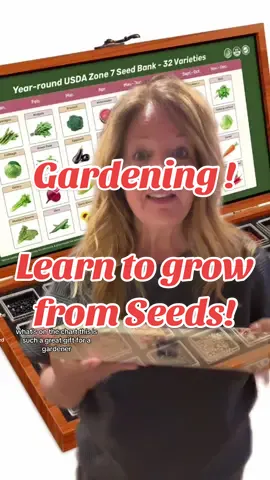 Check out this year round zone specific seed bank from @LUSH&DEW. Great Christmas gift!  #garden #gardener #gardening #gardening101 #seeds #gardentok #tiktokshop #gift #greenscreen  planting seeds directly in the garden for beginners planting from seeds beginners how to transfer germinated pot seeds finding seeds in za Usda Zone 9 Seed Bank SeedToHarvest planting seeds outside for beginners how to germinate seeds for beginners starting a flower garden for beginners how to correctly plant cucumbers