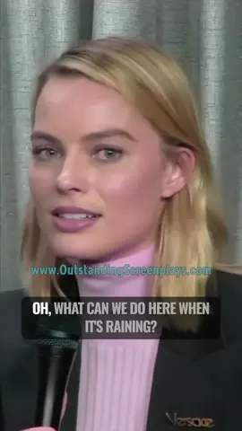 #MargotRobbie 's Husband wears TINY SHORTS 😂 #screenwriting #ellen #screenwriter #screenplay #fyp #shorts #filmtok #author #writer #movies #film 