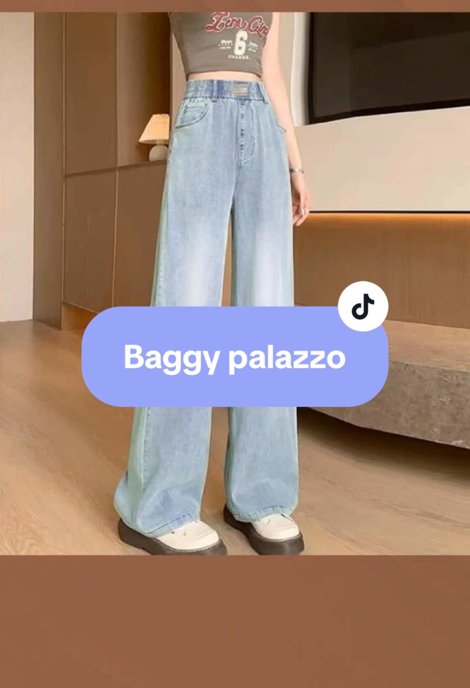 New #2237 baggy palazzo jeans baju muslimah seluar straight cut plus size loose pants women viral terkini slack pants perempuan murah cantik wide leg palazo baju wanita Only RM28.70!#foryourpage #fypシ #fyp #seluar#palazzo#seluar#baggypalazzo#baggy#pants