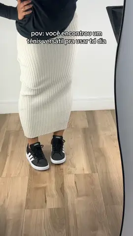 Esse é o Adidas Grand Court 2.0 🤎 #foryoupage #foryou #onfeet #adidas link na bio!
