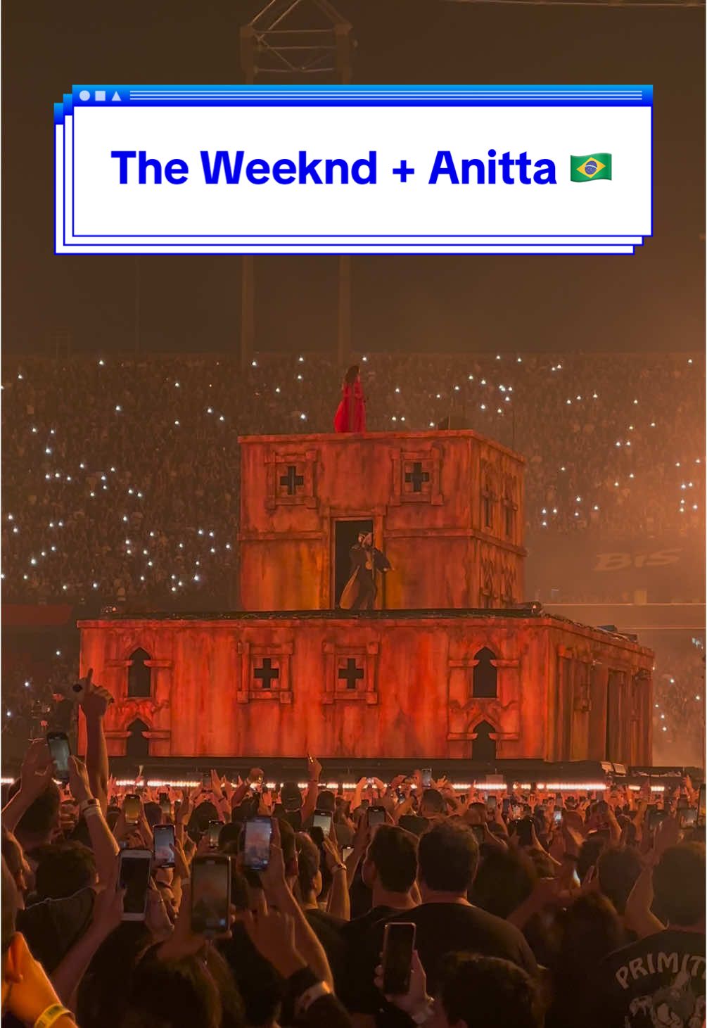 The Weeknd & Anitta: SÓ TEM NO BRASIL!!! 🤯🇧🇷😮‍💨 #theweeknd #anitta #saopaulo #show #concert #fy #fyp #live #debut #newsong #fy #fyp #OAoVivoÉAgora #edit 