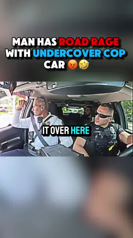 Man road rage with undercover cop . . #cops #police #bodycamfootage #copsoftiktok #policebodycam #copstiktok 