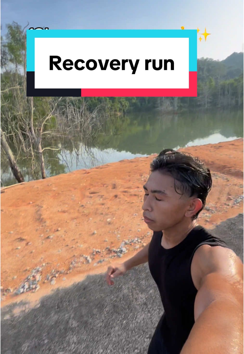 12km recovery run dekat kampung 🏃‍♂️ #training #Running #believeinyourself #keepgoing 