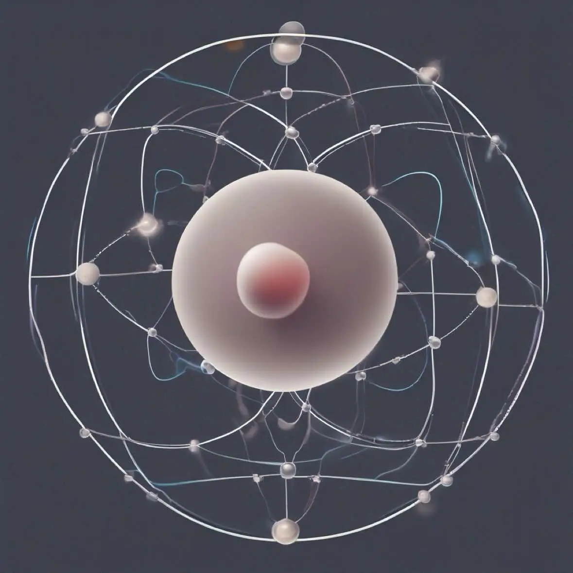 What would The space inside an atom is mostly empty. The nucleus (containing protons and neutrons) is very small compared to the overall size of the atom, which is defined by the electron cloud.  If we consider the size of an atom to be about 1 angstrom (1 × 10^-10 meters) and the nucleus to be about 1 femtometer (1 × 10^-15 meters), the ratio of the volume of the atom to the volume of the nucleus is extremely large.  In decimal terms, roughly 99.999999999% of an atom's volume is empty space, or about 0.99999999999 when expressed as a decimal.  “waves can exist in the empty space of an atom. This includes electromagnetic waves, such as light, and quantum mechanical wave functions associated with electrons. The electron wave functions describe the probability distribution of an electron's position around the nucleus, indicating that even in the 