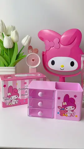 My melody mini drawer ✨ #minidrawer #organizer #mymelody #sanrio #drawer #stationery #pink 