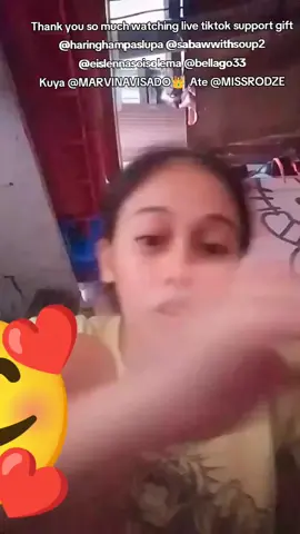 Thank you so much watching live tiktok support gift  @haringhampaslupa @sabawwithsoup2  @eislennasoisolema @bellago33  Kuya @MARVIN AVISADO👑  Ate @MISS RODZE  #trending  #fypシ゚viral 