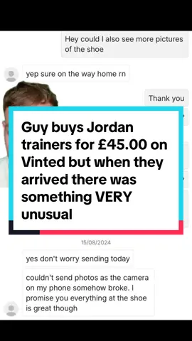 imagine opening the package and finding THOSE 😳 #vinted #trainers #argument 