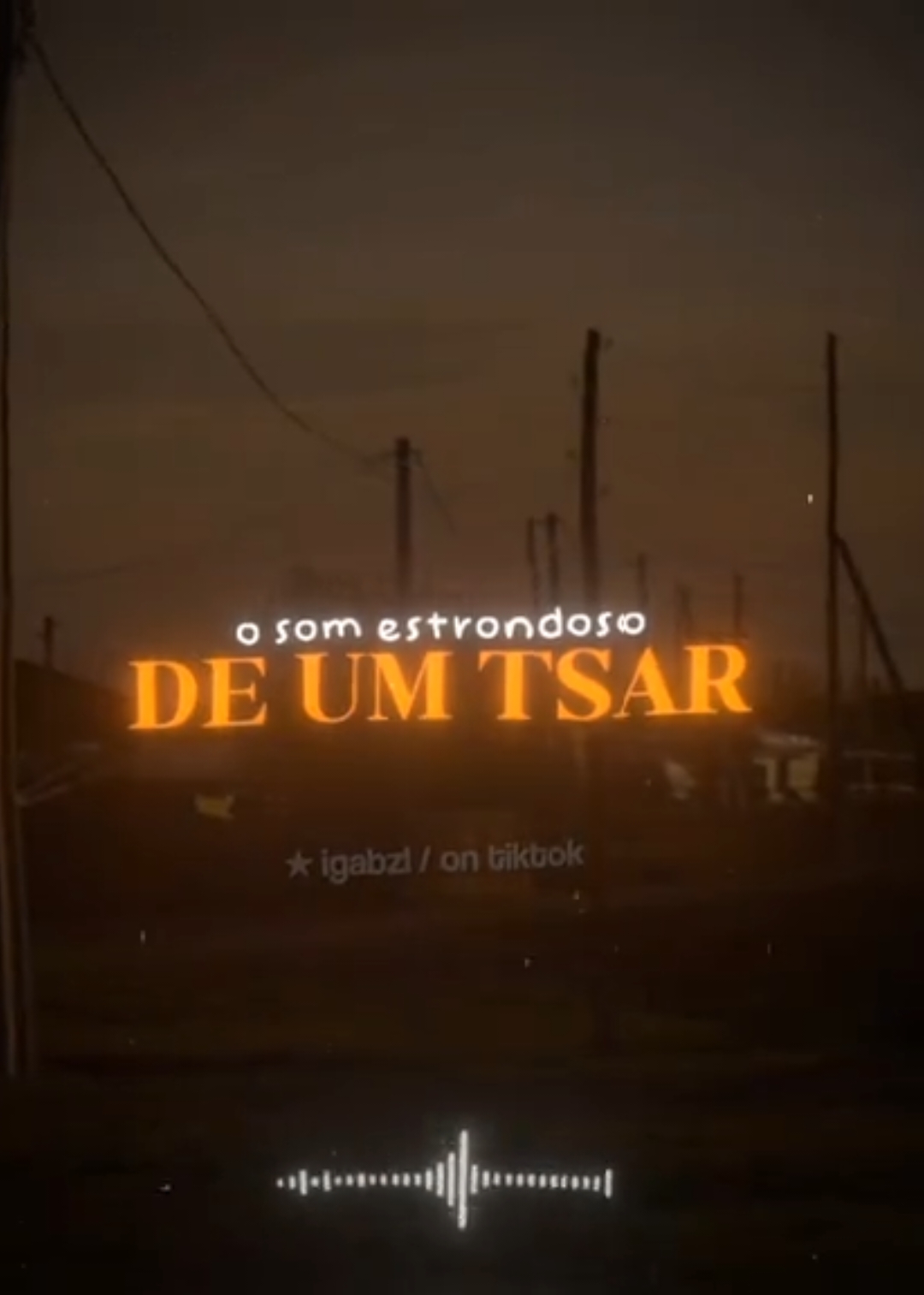 a diferença é que um tsar estoura a tua orelha... | #viral #lyrics #songs #fy #foryou #tsar #kamaitachi #igabzl #tipografia 