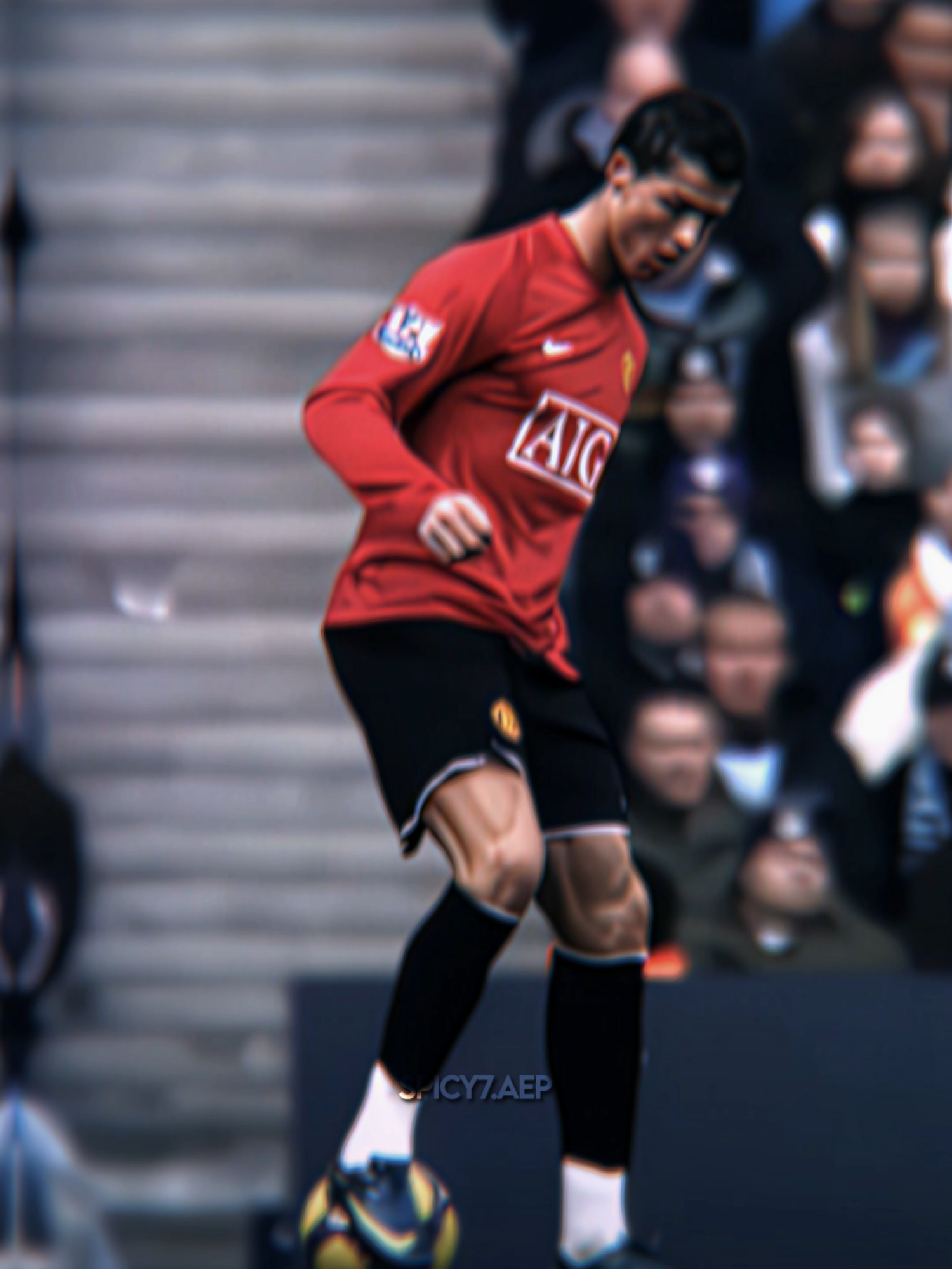 The Red Devil || #aftereffects #footballedit #cristianoronaldo #cr7 #fy #fyp #foryou #viral