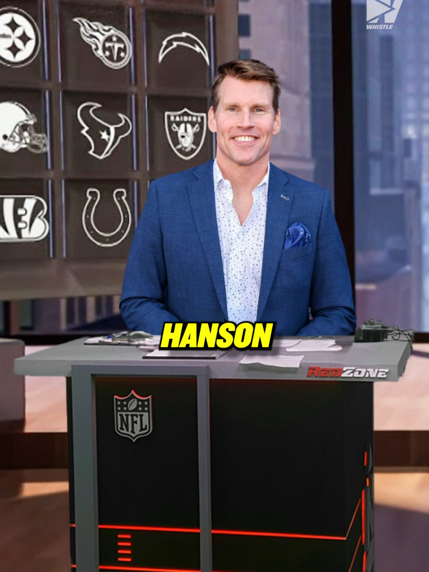 See what Scott Hanson sacrifices for the love of the game! 😂 #nfl #nflfootball #explore #scotthanson #football #footballtiktok #fyp