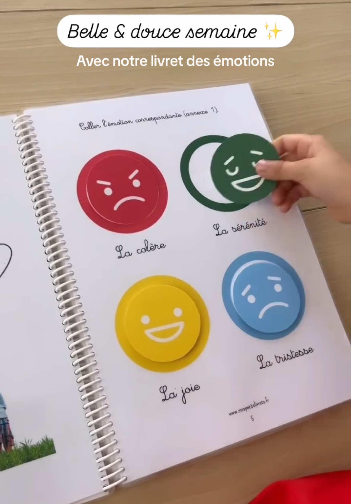 + de 30 livrets pour les enfants de 12 mois à 8 ans. #apprentissage #emotions #activiteenfant #kids 