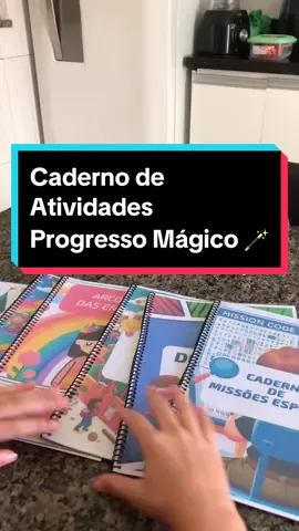 Descubra como o Caderno de Atuvidades Progresso Mágico pode transformar o aprendizado do seu filho autista 💙💖. Para conhecer clique no link em nosso perfil 😉.  #cadernodeatividades #atividadesparaautistas #atividadesautismo #autismo #autismoftiktok 