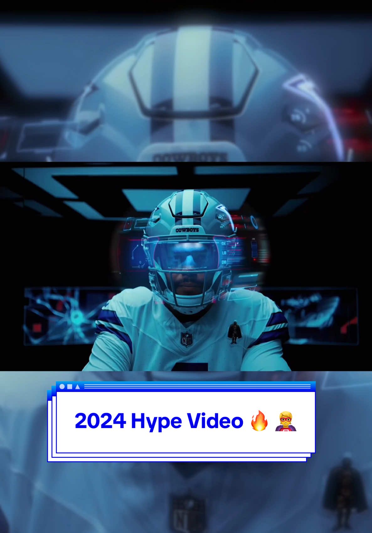 SUPER hyped 🦸 #DallasCowboys #NFL #hypevideo #football #footballedit 