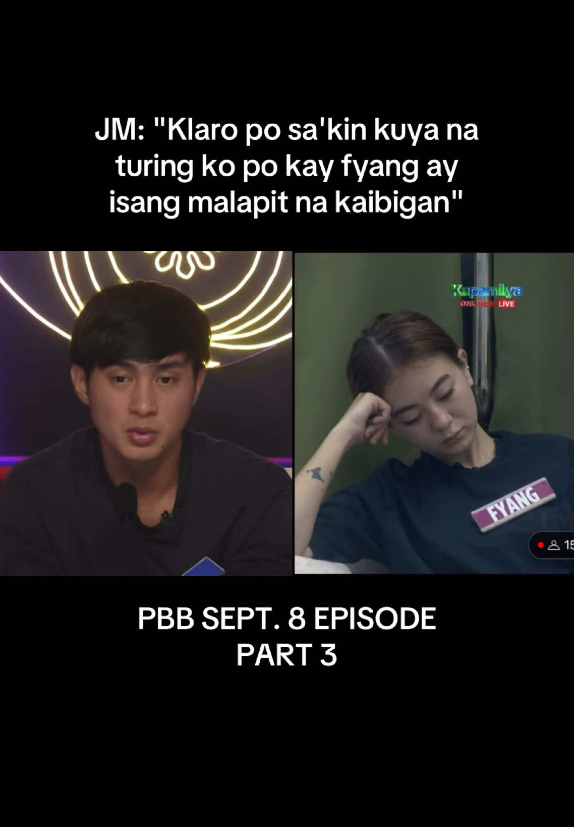 Why is this so saad 🥺 #jmfyang #fyang #pbbfyang #sofiasmith #jmibarra #jm #pbbgen11 #pbb #fypシ #pbbjm #jm 