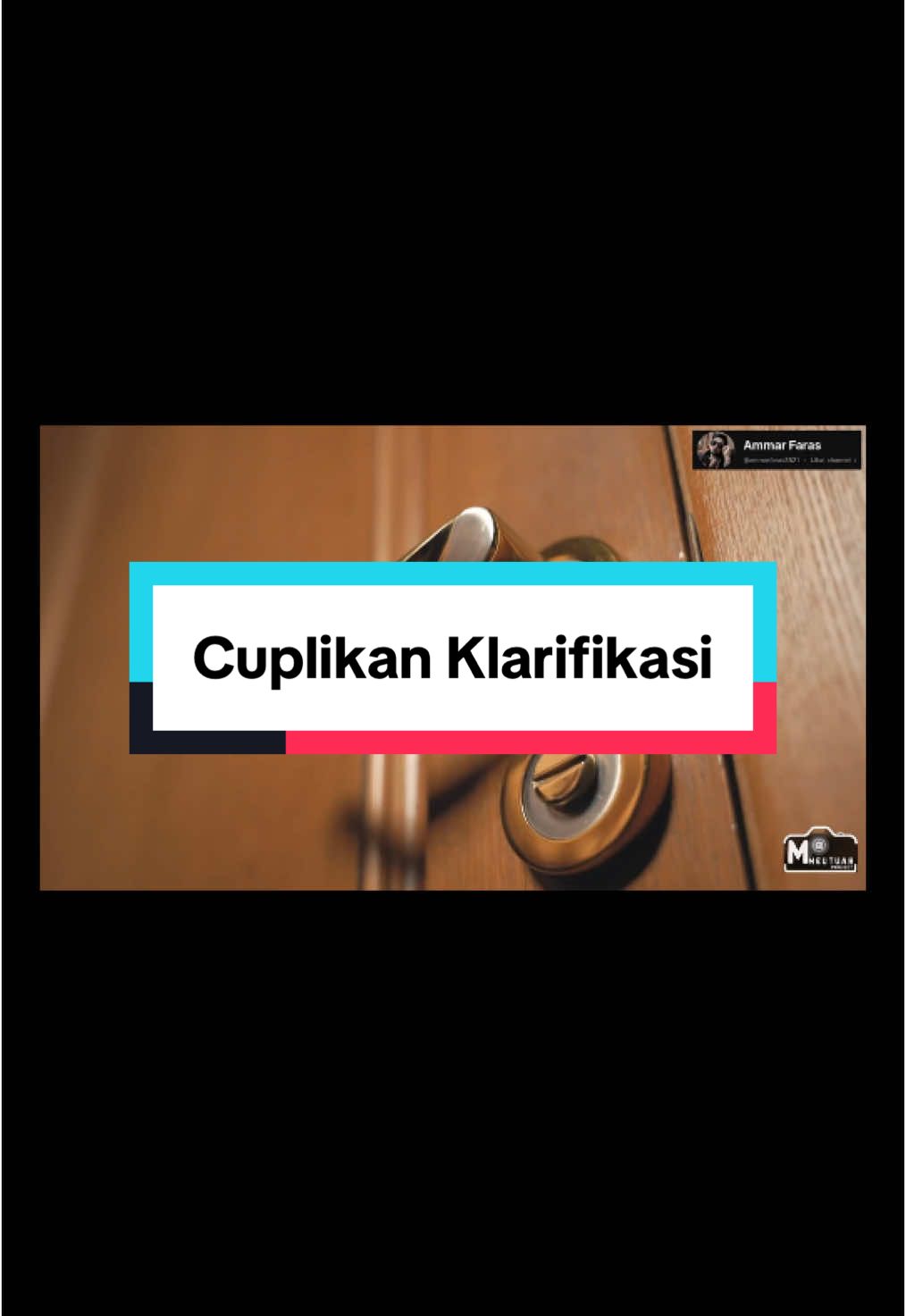 Tunggu fullnya di youtube akuu Link youtube nanti kucantumkan di bio  #klarifikasi #youtube #cerita  @Haris @Blueface2101 @. 