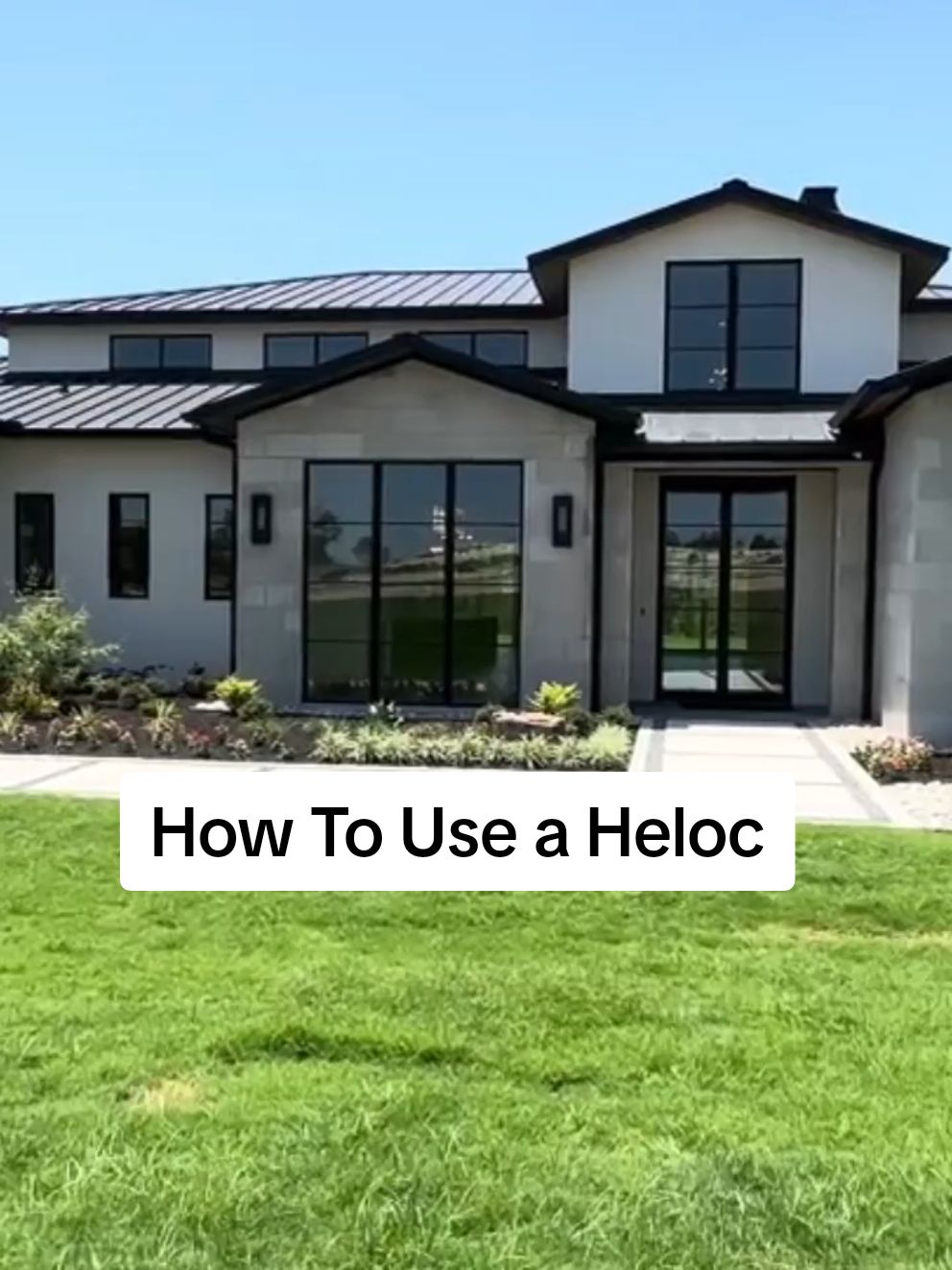 HELOC (Home Equity Line of Credit) a revolving credit line that you pay down, and you only pay interest on the portion of the line you use. It can make your primary home your rental property, charge a little above what the mortgage, this can help which can then help offset the debt to income ratio with having two mortgages.  #heloc #loan #realestate  #mortgage #tips  #teamwork