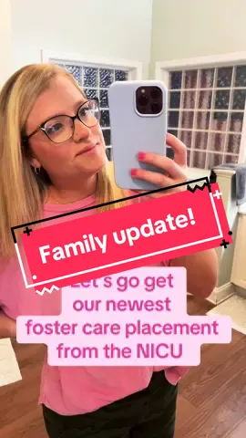 Picked up a sweet baby girl today! #newborn #fostercareplacement #fostercare #fostermama #fosterfamily #fostermom #sahm #fosterparents #newbornfostercare #family 