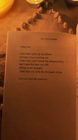 book: save me an orange by @Hay #poetry #poetrytok #poetrybook #poetrylover #fyp 