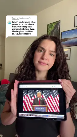 Replying to @theotherrando Is the respect in the room with us 👩🏼‍🦯 ???#imanevertrumpguy #donaldtrump #nevertrumpguy #jdvance #ivankatrump #kamalaharris #harris2024 #democratsoftiktok #werenotgoingback 