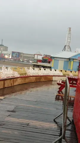 Blackpool today  Is everyone keeping warm 🥵  Enjoy the rest of the day ☺️ #rainydays #blackpool #beach #reelsviralシ #Myers 