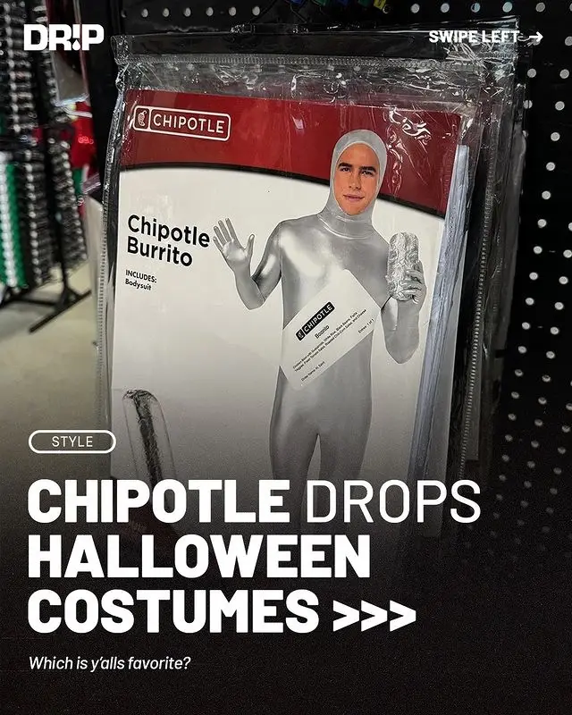 Chipotle’s Halloween Costumes>>> #Chipotle #HalloweenCostume #Haloween #FitCheck #Hypebeast 