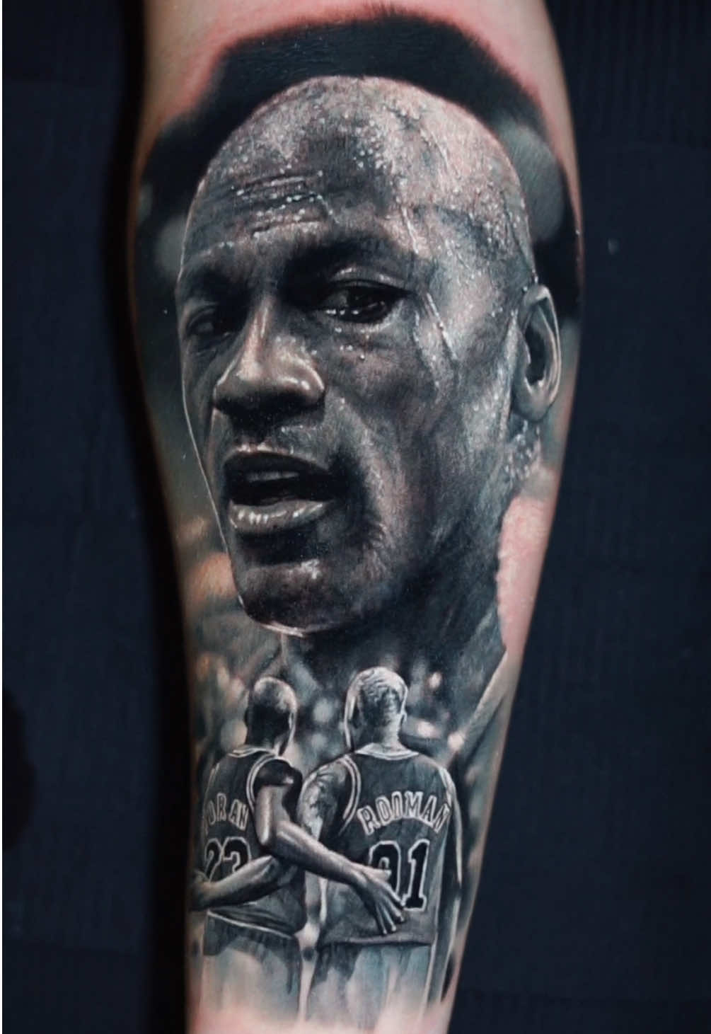 Michael Jordan in ASMR 🥶 Fatemi sapere cosa ne pensate nei commenti ❤️‍🔥 #asmr #tatuaggio #tattoo 