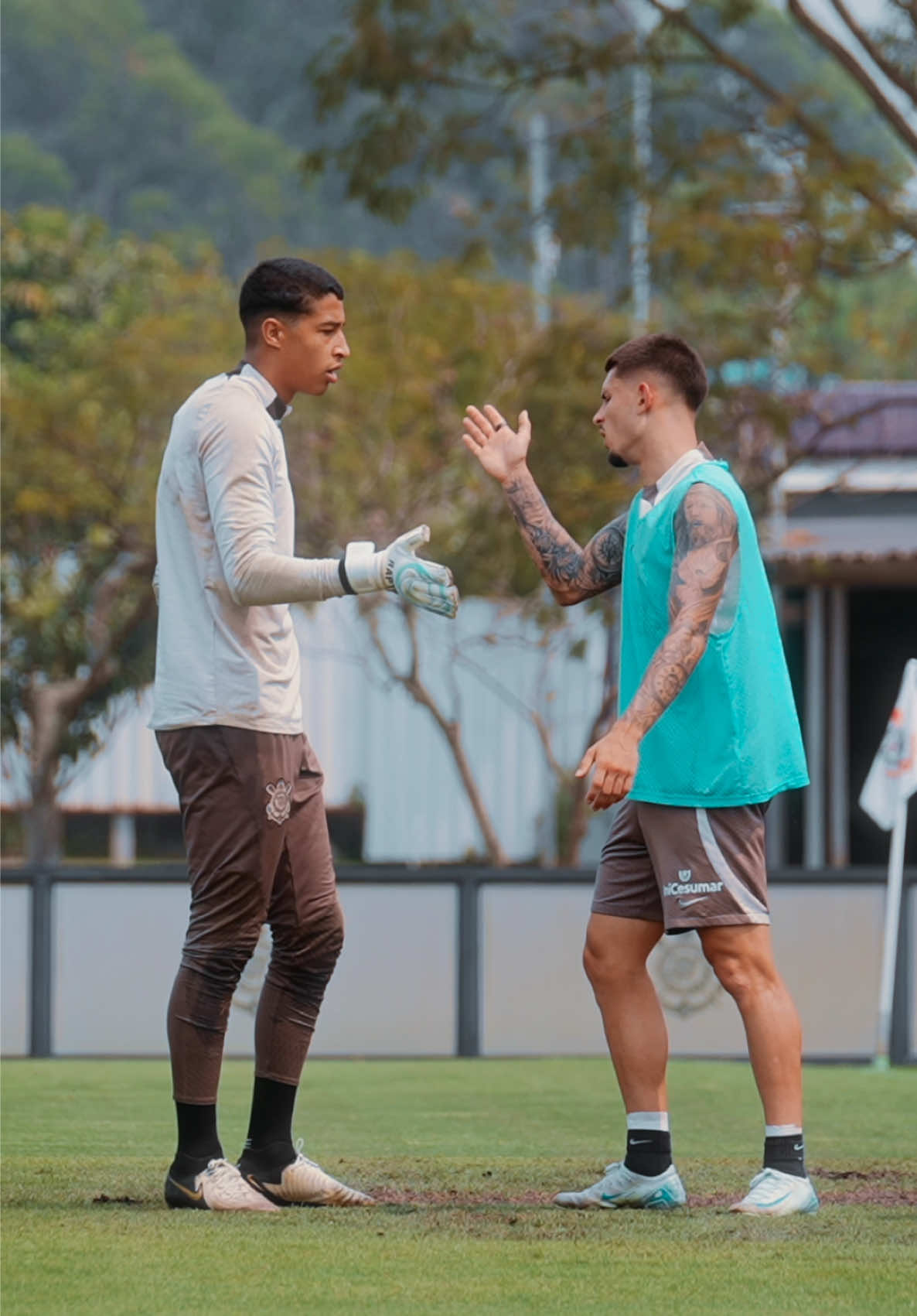 ⚽️▶️ O treino do Timão neste domingo! ⚫️⚪️ #VaiCorinthians