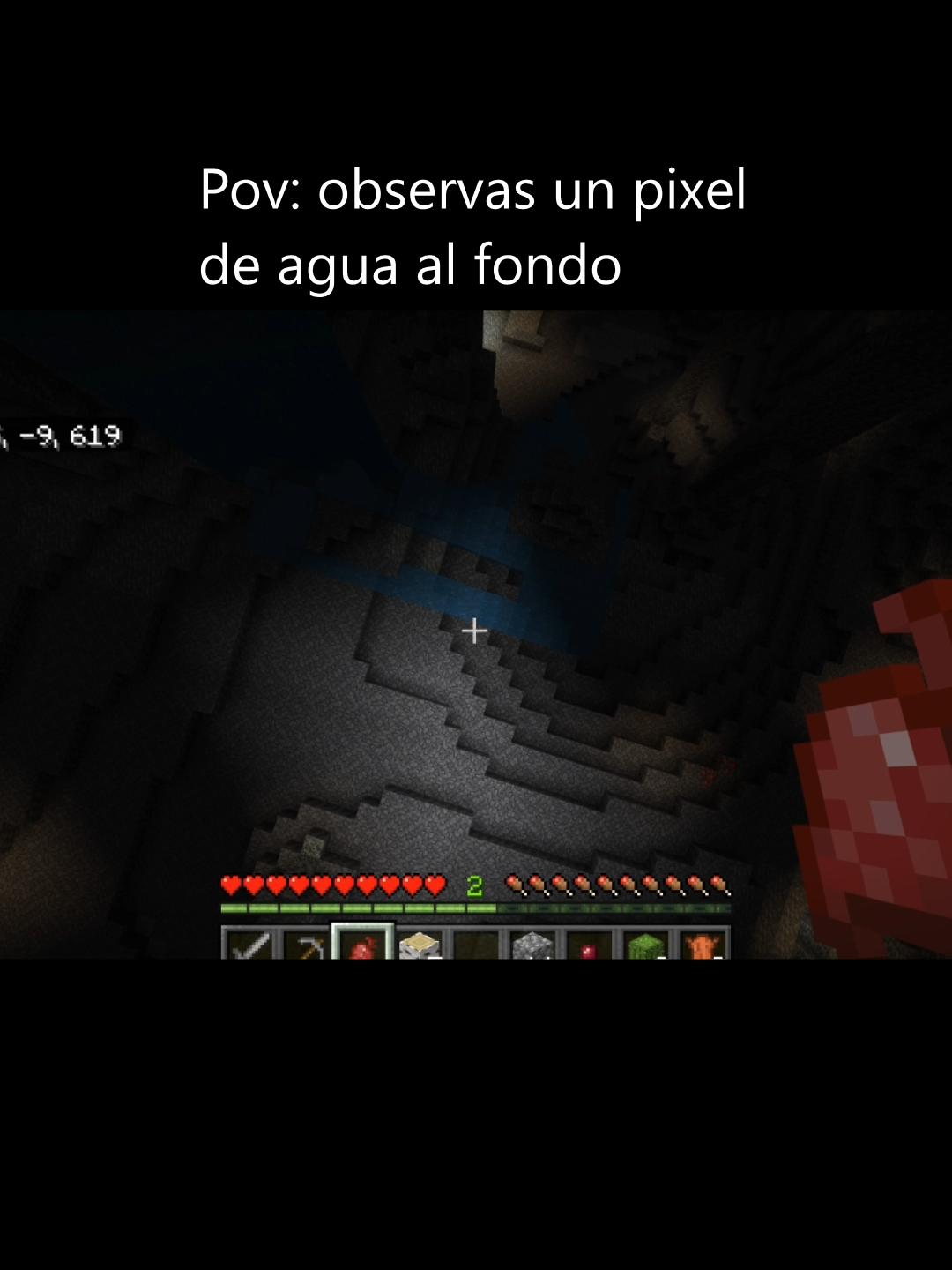 un salto de fe #Minecraft #minecraftmemes