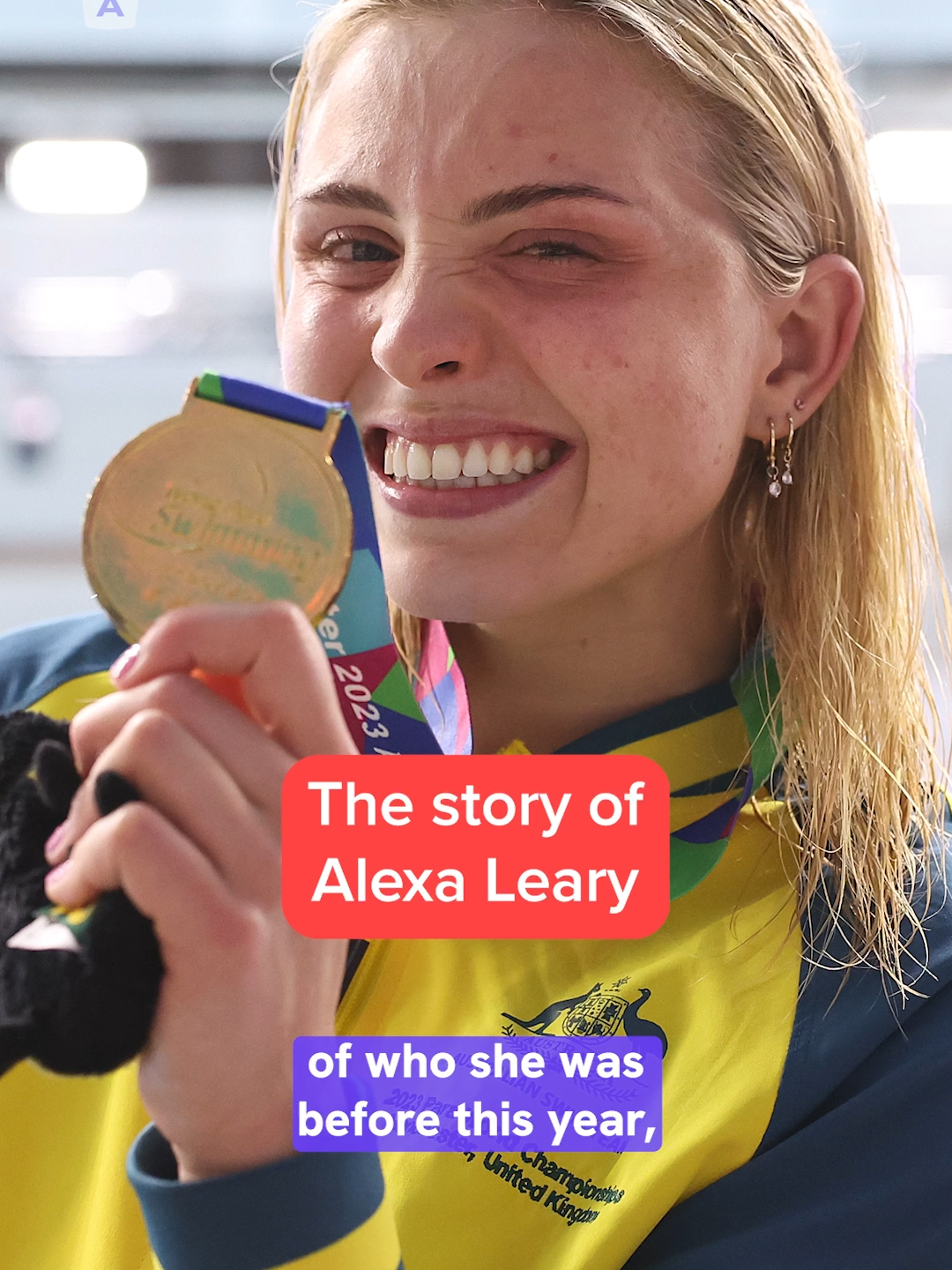 The story of Paralympian Alexa Leary | Listen to the full episode wherever you get your podcasts 🎧