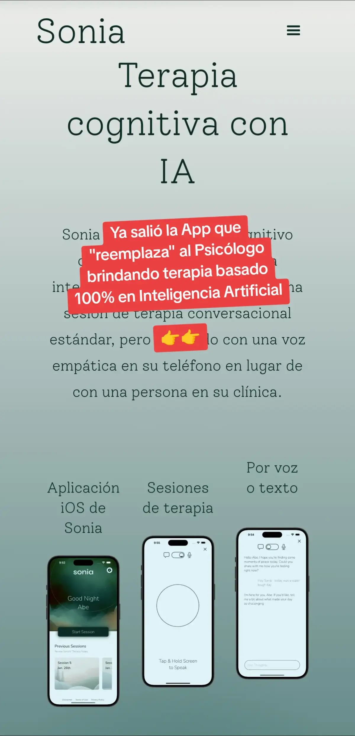 crean la primera inteligencia artificial que brinda terapia y sesiones Psicológicas sin intervención humana #psicologia #ia #psicologo #mexico #españa 