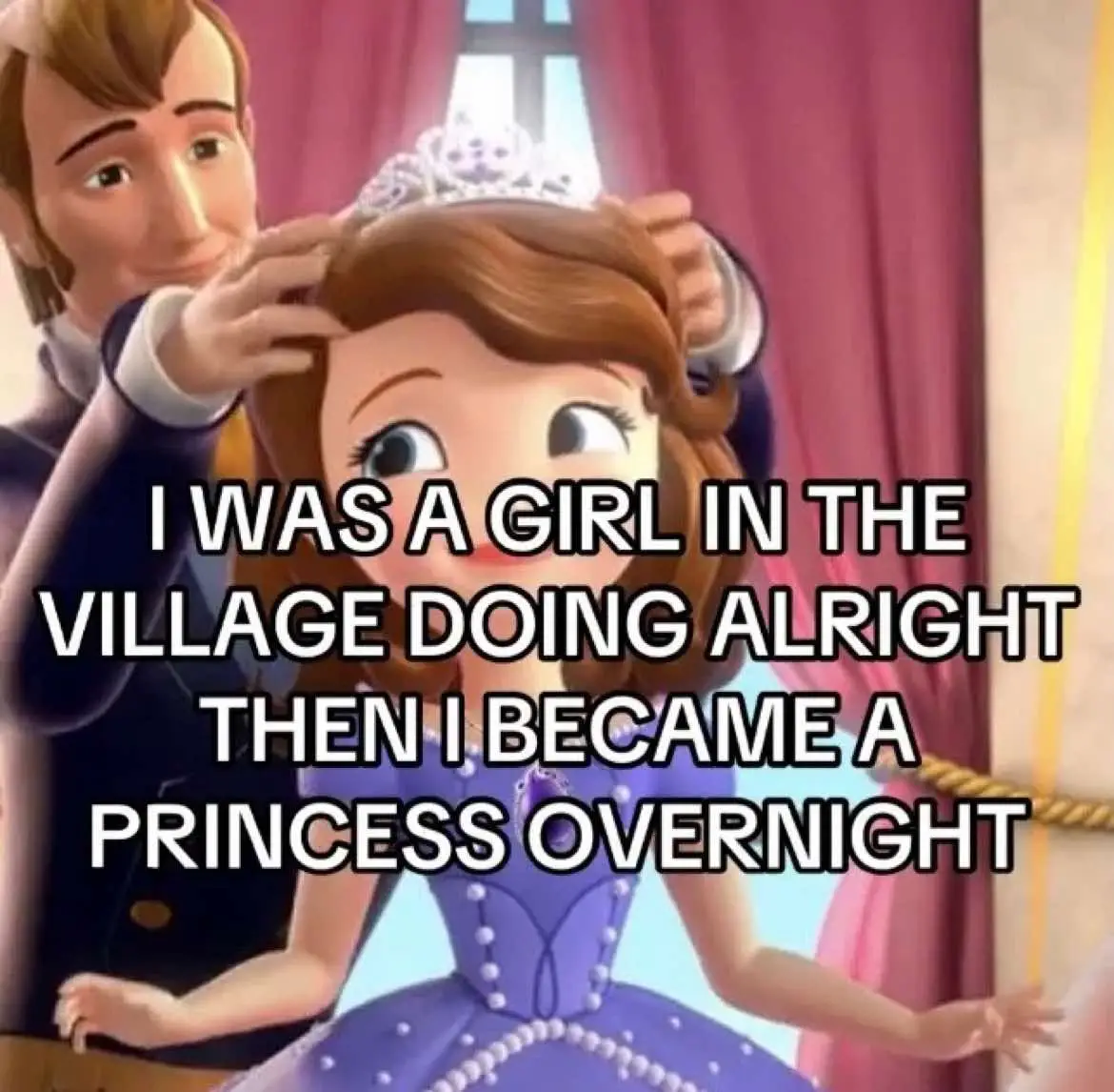 I just wanna be a princess#sofiathefirst #disneyjunior #fyp #foryoupage #princess #followers➕ #disneypixar #L4L 