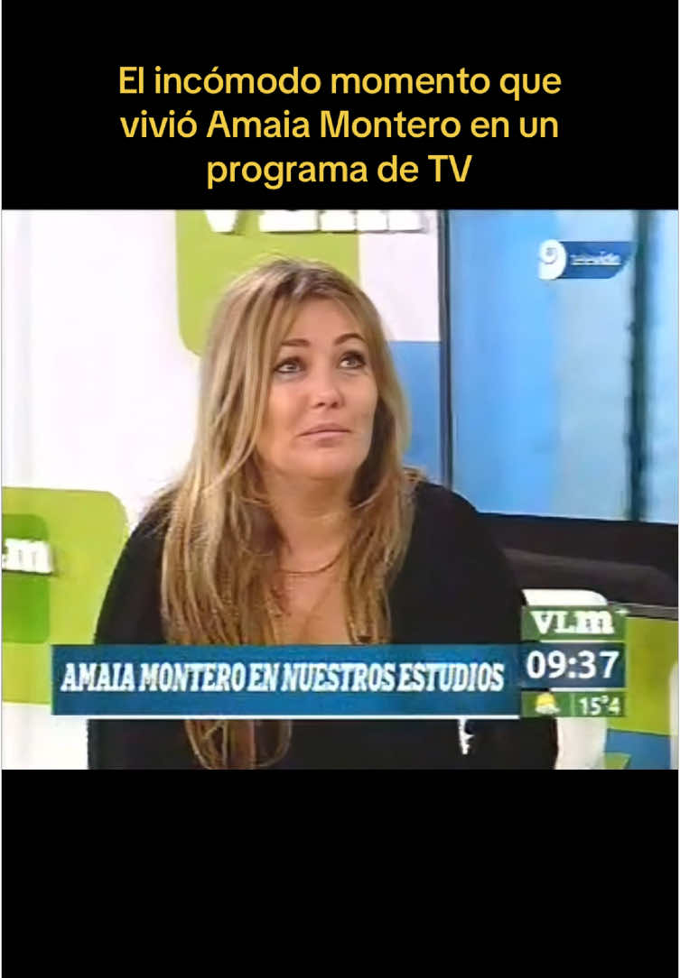 El incómodo momento que vivió Amaia Montero en un programa de TV  #amaiamontero #amaiamonterooficial #amaiamontero👑🎤 #amaiamontero👑 #lareinadelpopespañol #amaiamonterochallenge #amaiamonterofans #amaia 