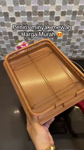 Peniris gorengan #penirisminyak #penirisgorengan #nampan 