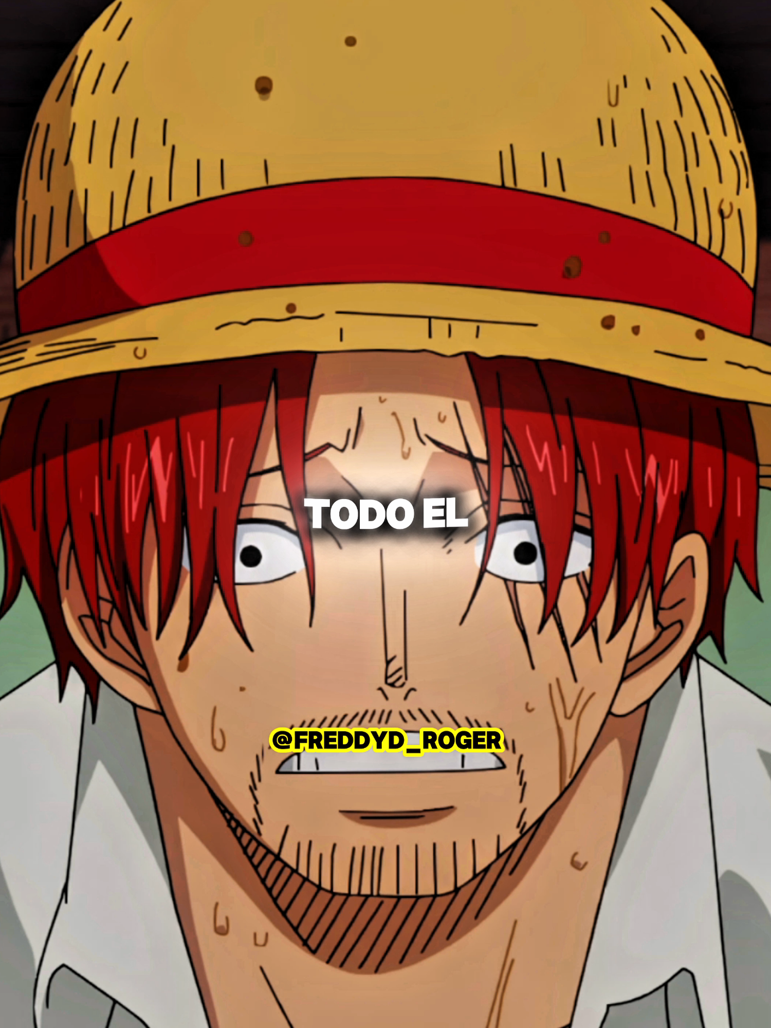 Parte 1 // El dia que Shanks se dejo humillar por bandidos 😂 #viral #foryou #anime #edit #onepiece #luffy #shanks #animetiktok