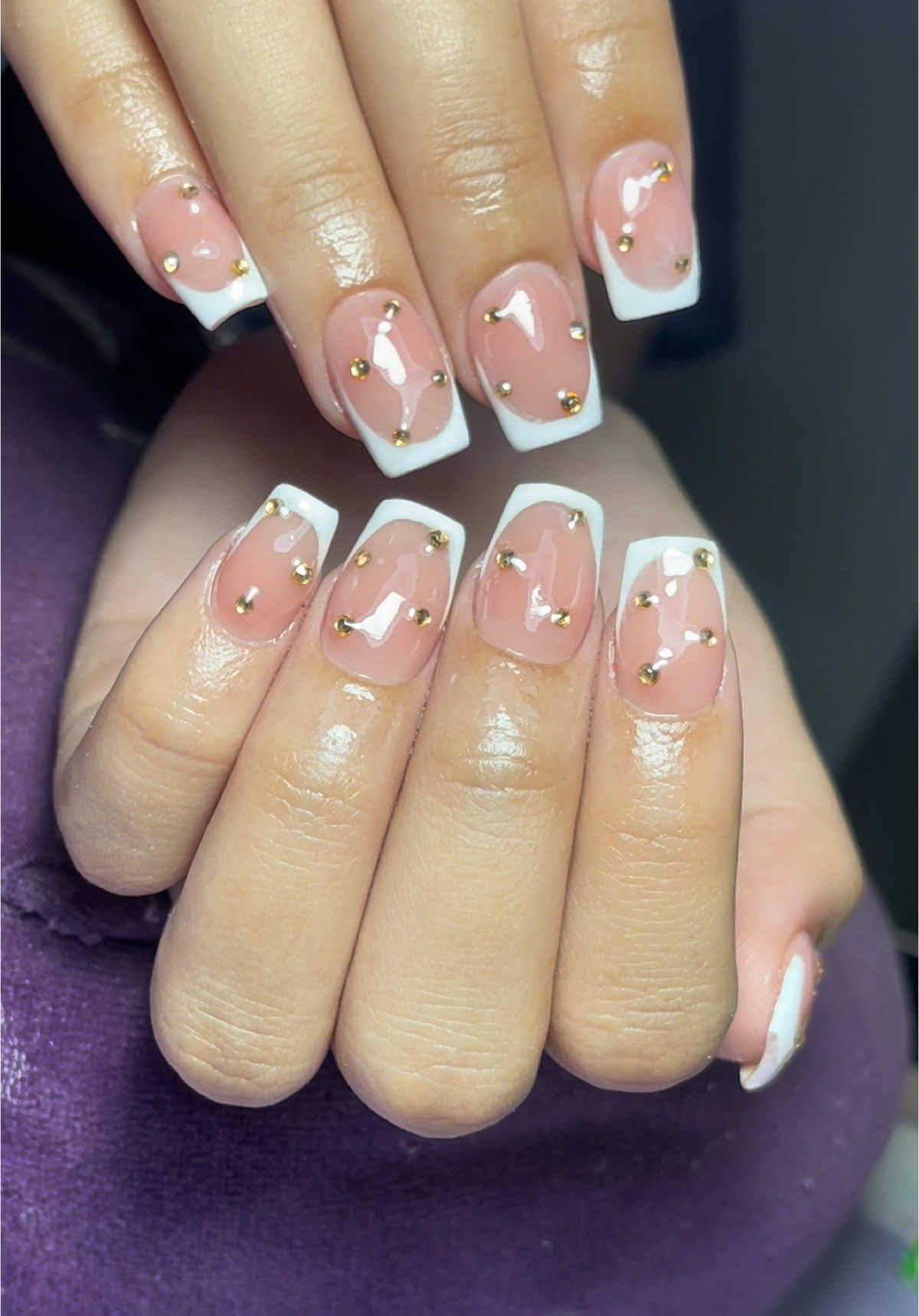 French💫🤍🌟 . #nail #nailart #uñas #fypシ #videoviral #uñasacrilicas 