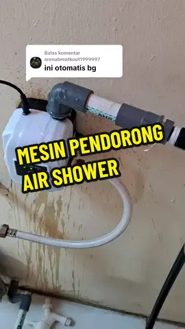 Membalas @arenabreatkout1999997 mesin pendorong air ini sudah otomatis, dan silent pula. Otomatisnya: 1. Auto on ketika kran dibuka 2. Auto off ketika kran ditutup 3. Auto off ketika sumber air habis Pompa booster silent waterproof. Pakai adaptor DC 24 volt, aman gak nyetrum. #pompabooster #mesinpendorongair #pompasilent 
