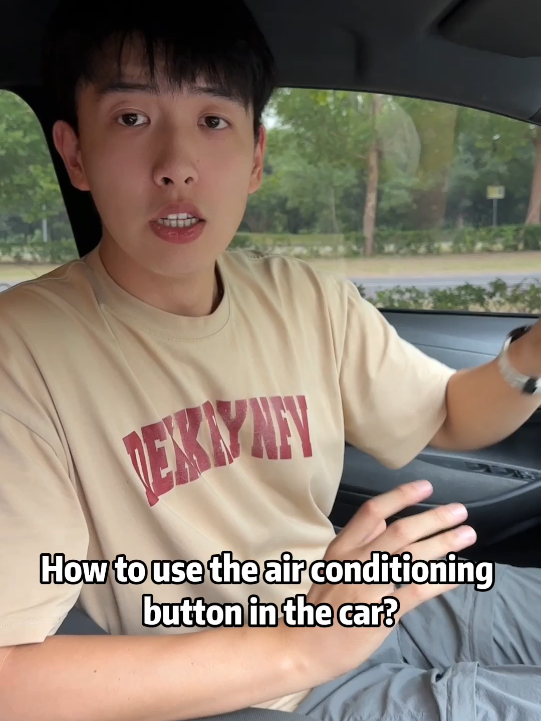 Do you know how to use the AC button in a car?#driving #skills #tips #knowledge #fpy