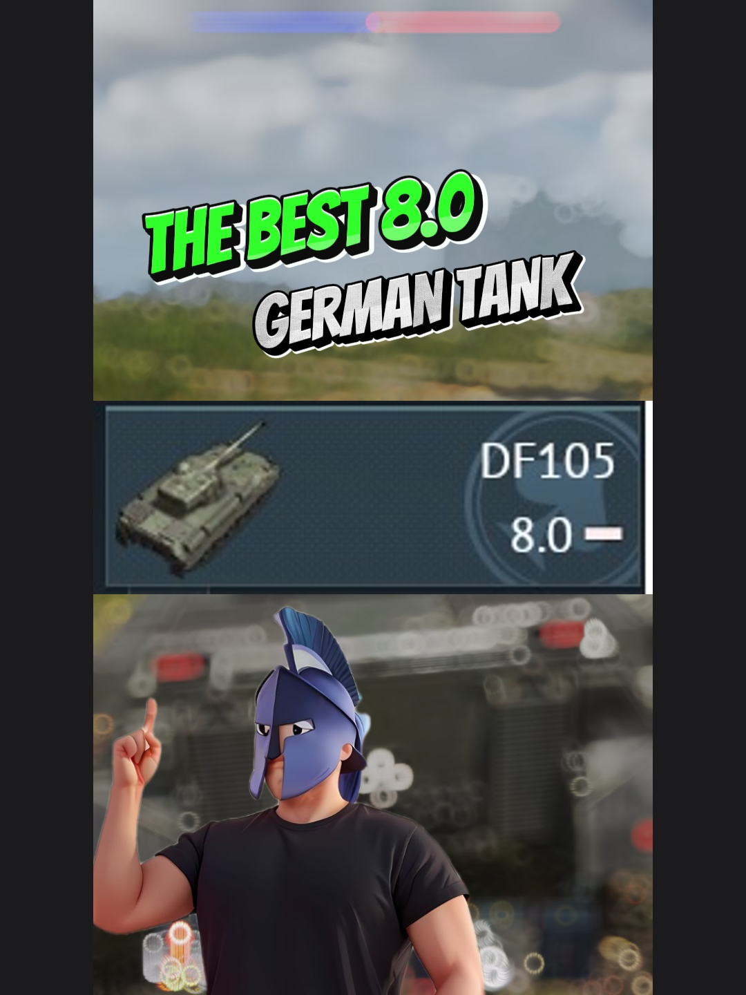 Warthunder: The best 8.0 Germany tank #warthunder #pcgaming  #warthundermemes #warthundertanks #warthunderedits