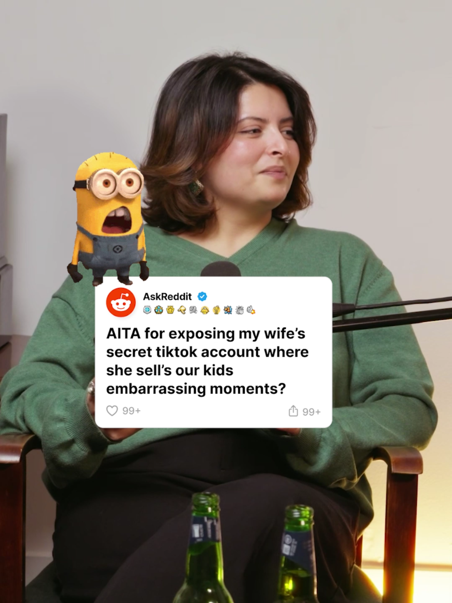AITA for exposing my wife's secret TikTok account where she sells our kids embarrassing moments? What's your take on this? Share your thoughts in the comments below. Catch the full episode on our YouTube channel!!! #bloomdots #bloomdotsmedia #figuringitout #podcast #contentcreation #australia #sydney @martinaproyapper @coolnam7 @ekchin.withadit